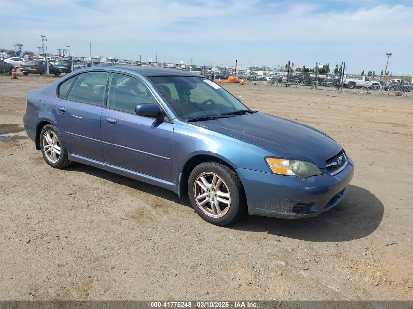 2005 Subaru Legacy 2.5I VIN: 4S3BL616057202910 Lot: 41775248