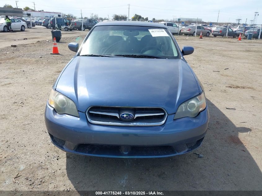 2005 Subaru Legacy 2.5I VIN: 4S3BL616057202910 Lot: 41775248