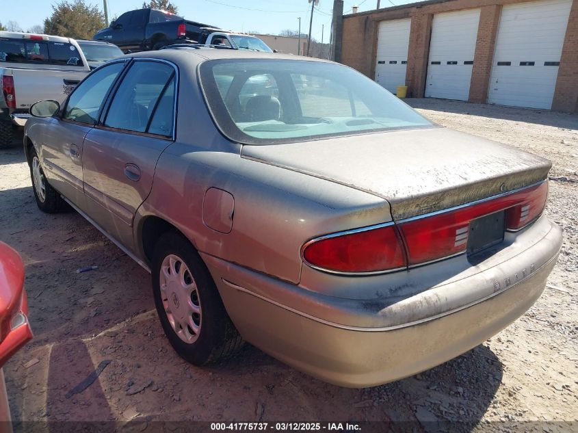 2001 Buick Century Custom VIN: 2G4WS52J211271750 Lot: 41775737