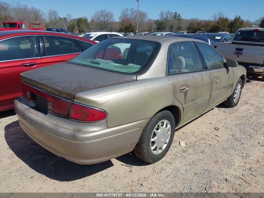 2001 Buick Century Custom VIN: 2G4WS52J211271750 Lot: 41775737