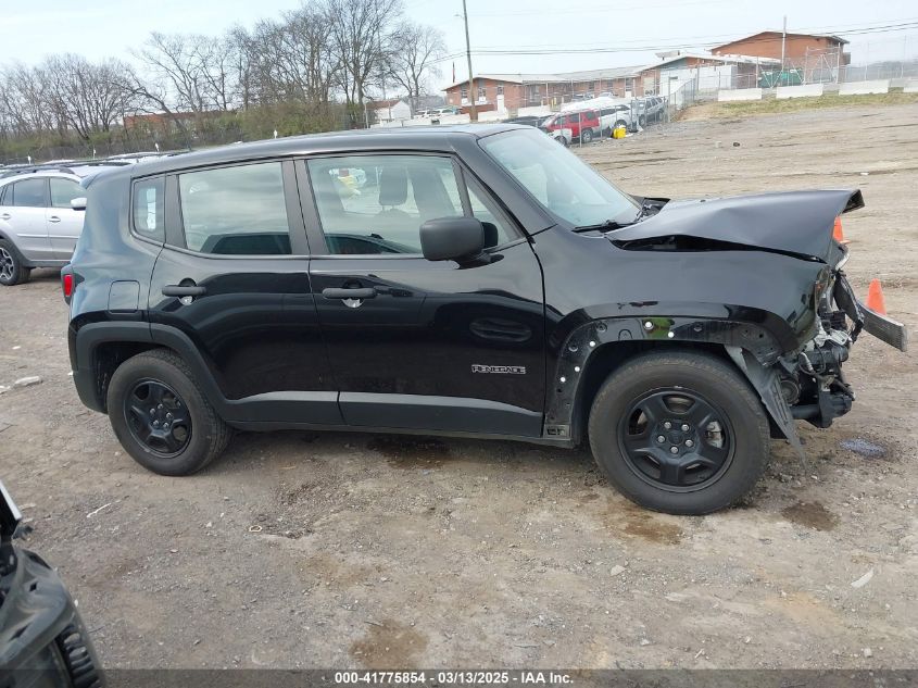 2020 Jeep Renegade Sport Fwd VIN: ZACNJAAB9LPL54104 Lot: 41775854