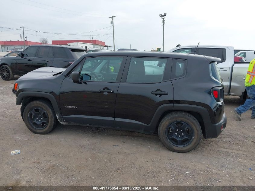 2020 Jeep Renegade Sport Fwd VIN: ZACNJAAB9LPL54104 Lot: 41775854