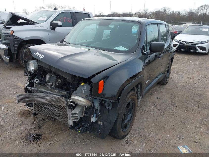 2020 Jeep Renegade Sport Fwd VIN: ZACNJAAB9LPL54104 Lot: 41775854