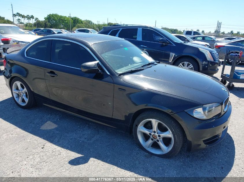 2011 BMW 128I VIN: WBAUP7C55BVK78344 Lot: 41776367