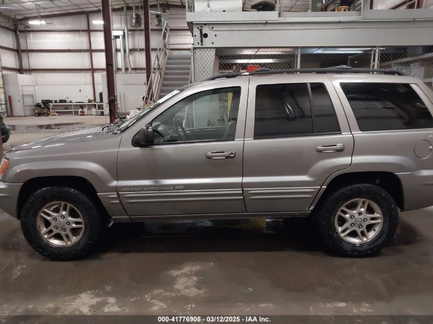 1999 Jeep Grand Cherokee Limited VIN: 1J4GW68N7XC752314 Lot: 41776905