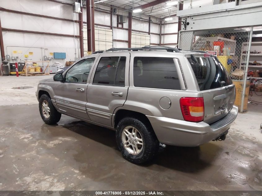 1999 Jeep Grand Cherokee Limited VIN: 1J4GW68N7XC752314 Lot: 41776905