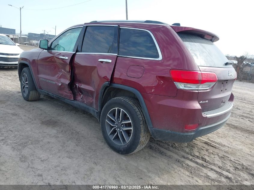 2019 Jeep Grand Cherokee Limited 4X4 VIN: 1C4RJFBGXKC620812 Lot: 41776960