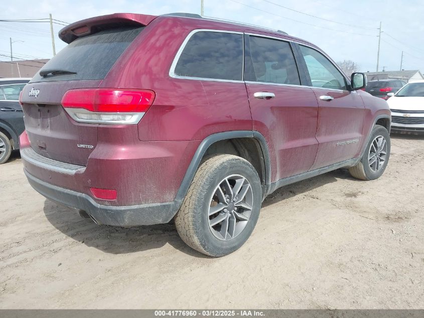 2019 Jeep Grand Cherokee Limited 4X4 VIN: 1C4RJFBGXKC620812 Lot: 41776960