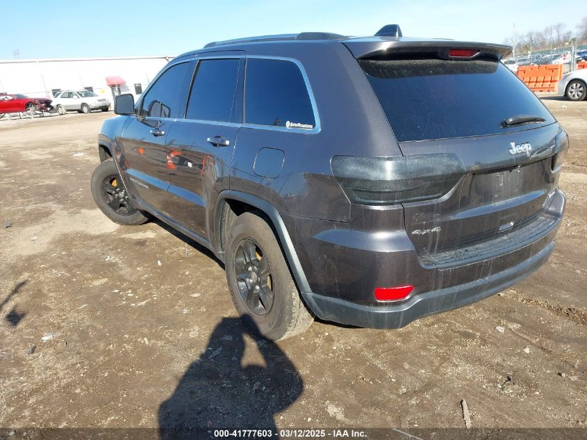 2016 Jeep Grand Cherokee Laredo VIN: 1C4RJFAG0GC363796 Lot: 41777603