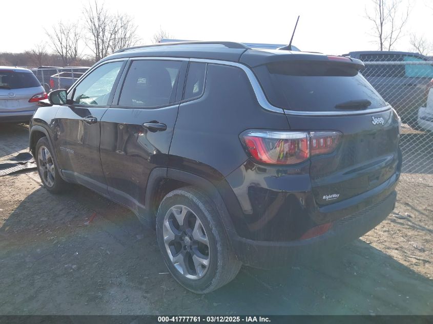 2020 Jeep Compass Limited Fwd VIN: 3C4NJCCB9LT187666 Lot: 41777761