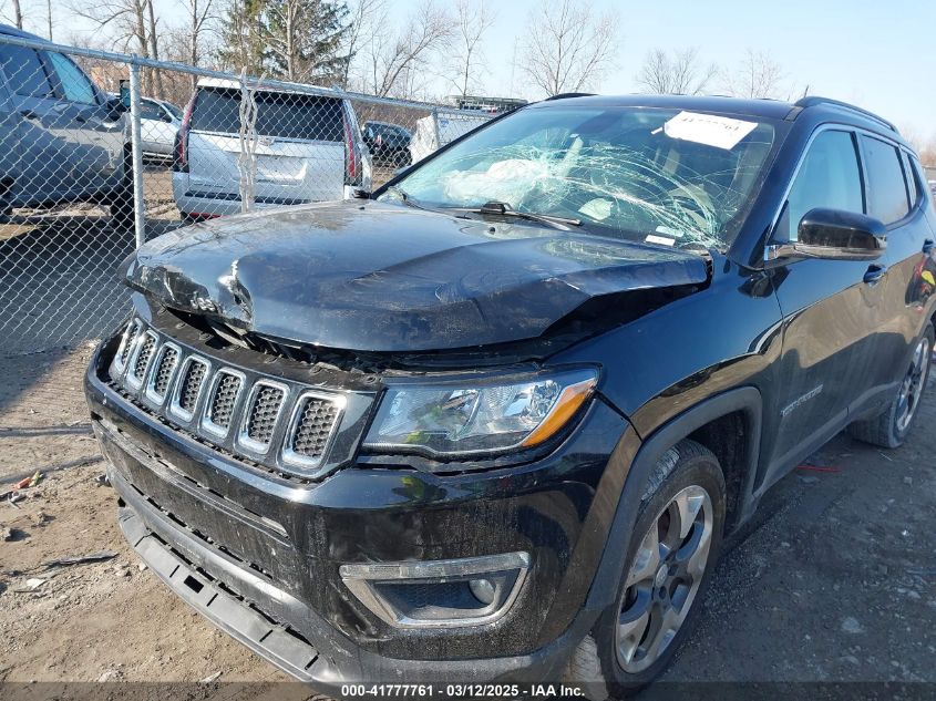 2020 Jeep Compass Limited Fwd VIN: 3C4NJCCB9LT187666 Lot: 41777761