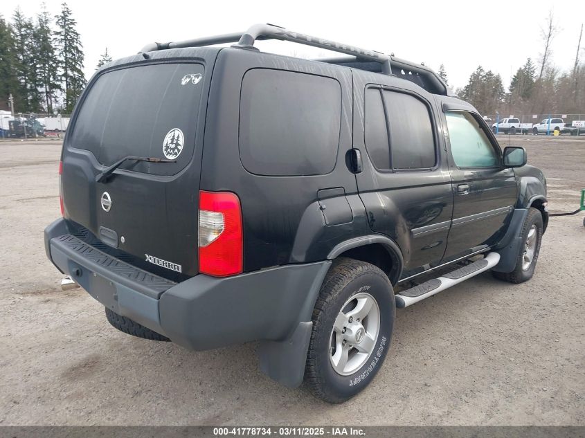 2004 Nissan Xterra Xe VIN: 5N1ED28T34C646167 Lot: 41778734