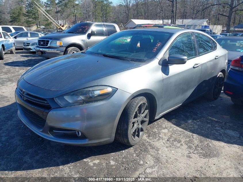 2013 Dodge Dart Rallye VIN: 1C3CDFBA5DD104061 Lot: 41778960