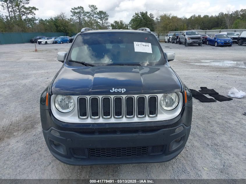 2017 Jeep Renegade Limited Fwd VIN: ZACCJADB7HPF09097 Lot: 41779491