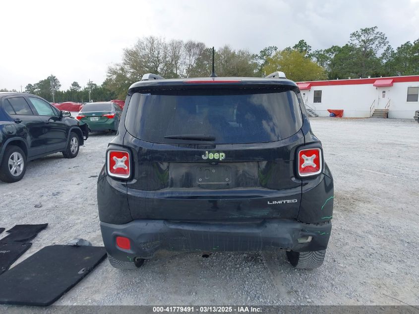 2017 Jeep Renegade Limited Fwd VIN: ZACCJADB7HPF09097 Lot: 41779491