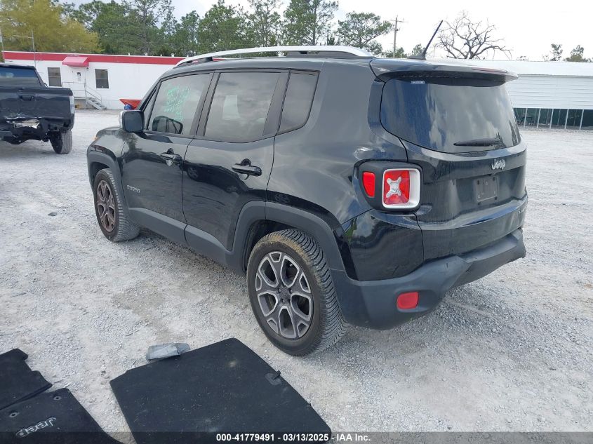 2017 Jeep Renegade Limited Fwd VIN: ZACCJADB7HPF09097 Lot: 41779491