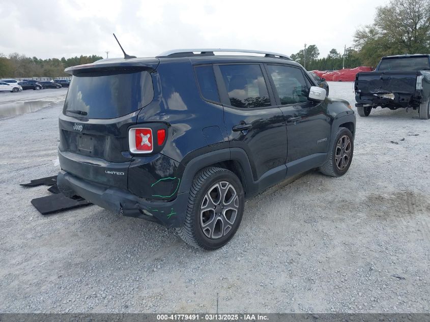 2017 Jeep Renegade Limited Fwd VIN: ZACCJADB7HPF09097 Lot: 41779491