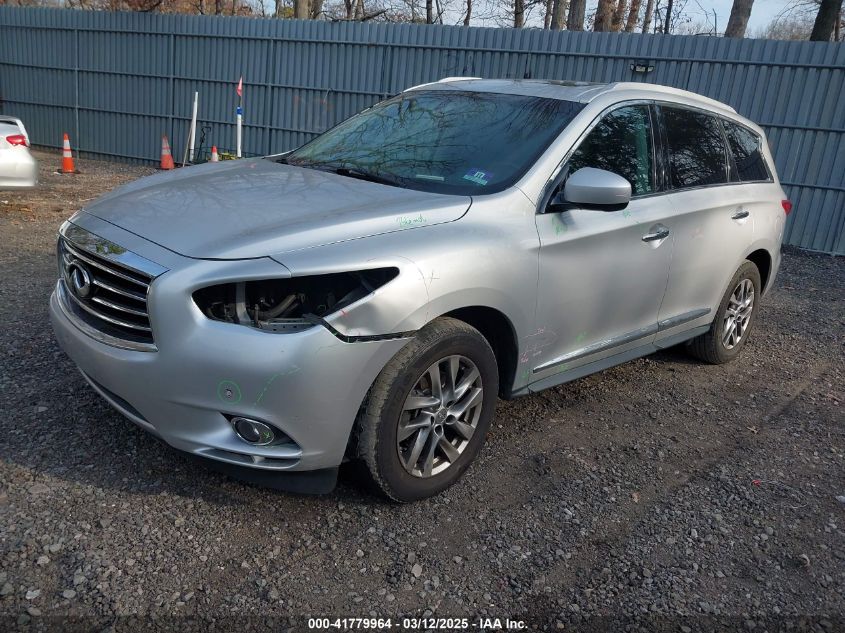 2013 Infiniti Jx35 VIN: 5N1AL0MM6DC304572 Lot: 41779964