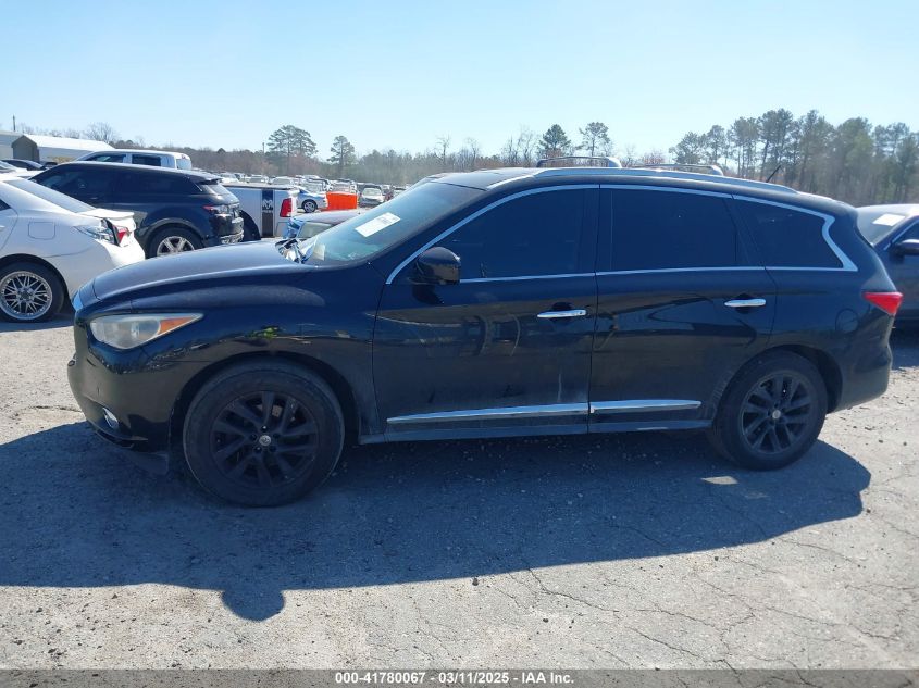 2013 Infiniti Jx35 VIN: 5N1AL0MM5DC331231 Lot: 41780067