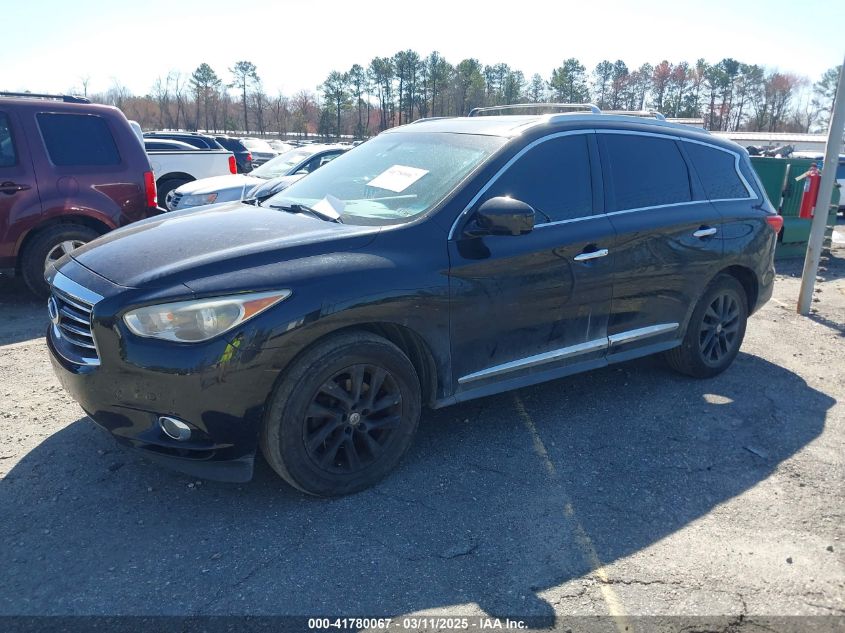 2013 Infiniti Jx35 VIN: 5N1AL0MM5DC331231 Lot: 41780067