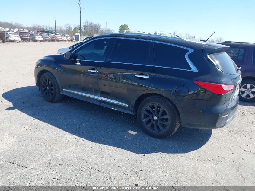 2013 Infiniti Jx35 VIN: 5N1AL0MM5DC331231 Lot: 41780067