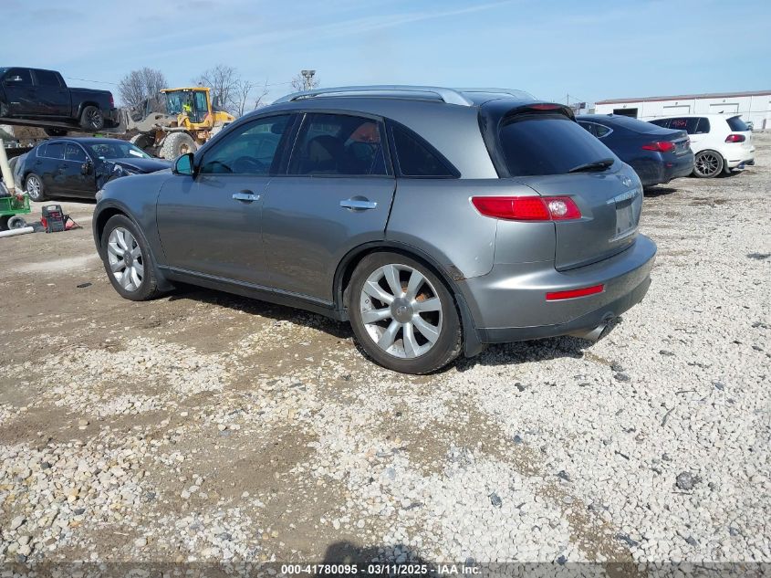 2004 Infiniti Fx45 VIN: JNRBS08W94X404200 Lot: 41780095