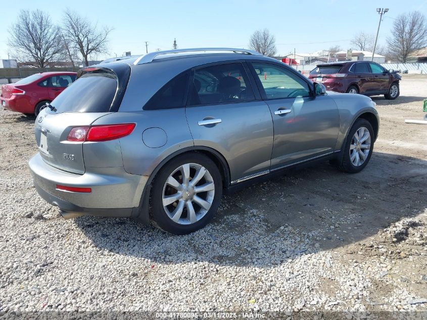 2004 Infiniti Fx45 VIN: JNRBS08W94X404200 Lot: 41780095