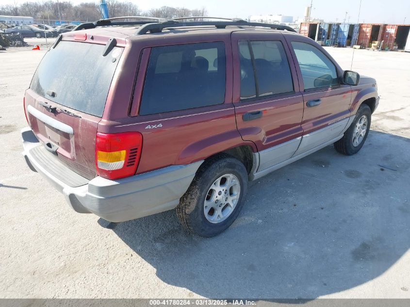 1999 Jeep Grand Cherokee Laredo VIN: 1J4GW58S6XC554582 Lot: 41780284