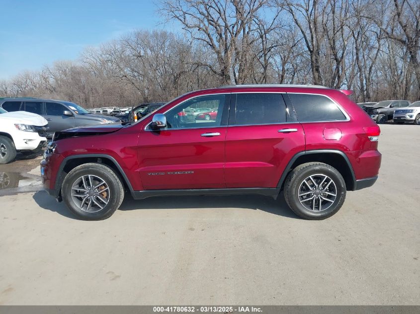 2019 Jeep Grand Cherokee Limited VIN: 1C4RJFBG2KC795846 Lot: 41780632