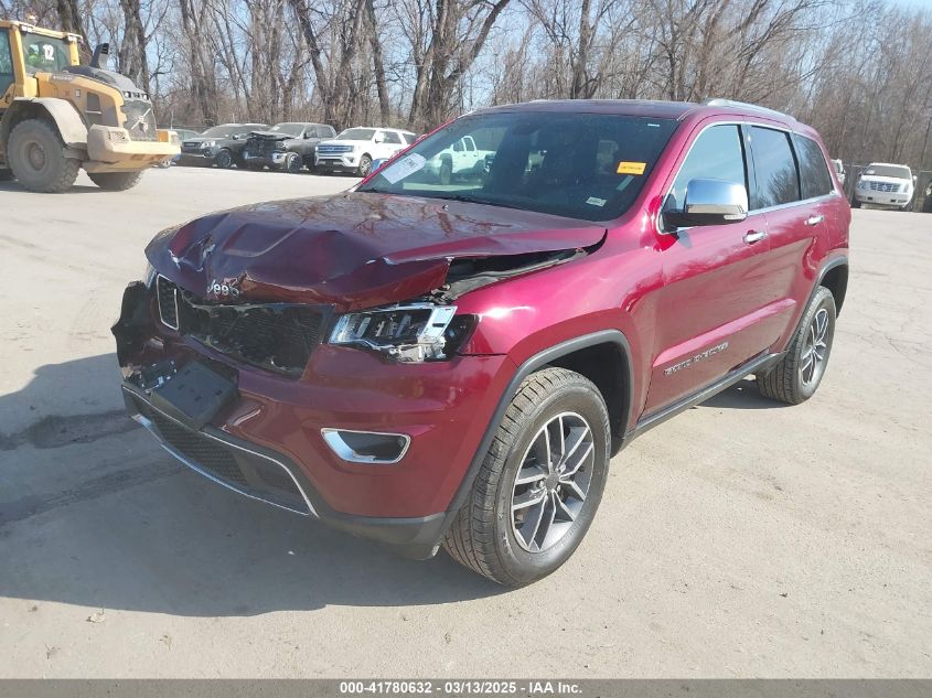 2019 Jeep Grand Cherokee Limited VIN: 1C4RJFBG2KC795846 Lot: 41780632