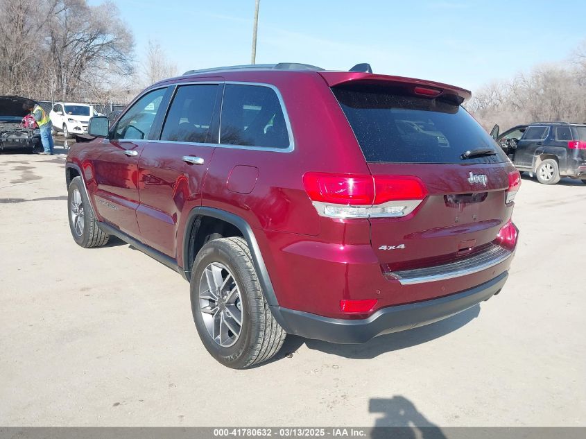 2019 Jeep Grand Cherokee Limited VIN: 1C4RJFBG2KC795846 Lot: 41780632