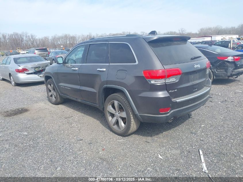 2014 Jeep Grand Cherokee Limited VIN: 1C4RJFBG9EC535738 Lot: 41780706