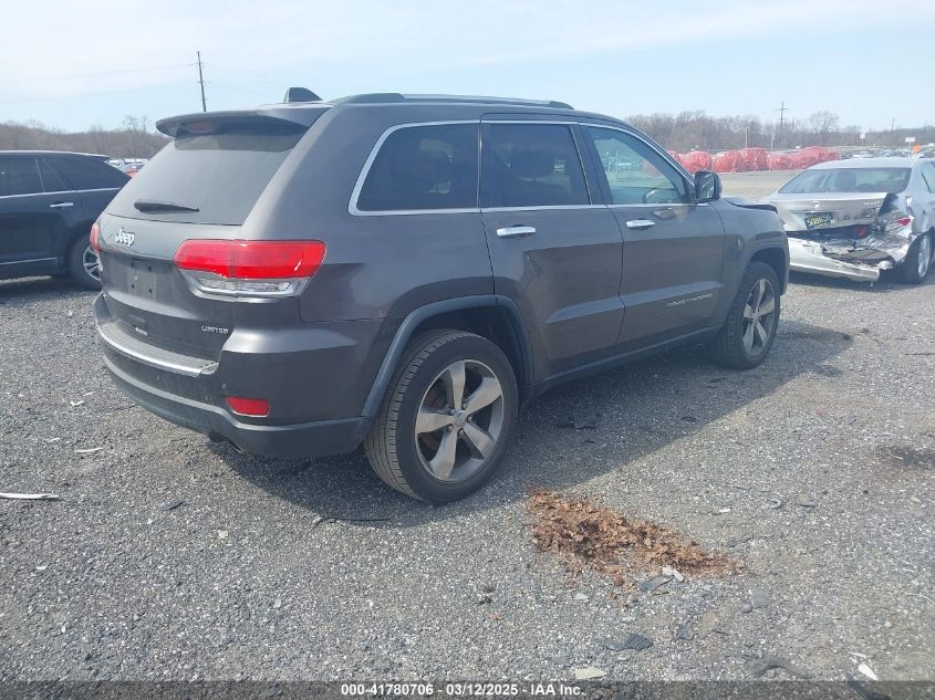 2014 Jeep Grand Cherokee Limited VIN: 1C4RJFBG9EC535738 Lot: 41780706