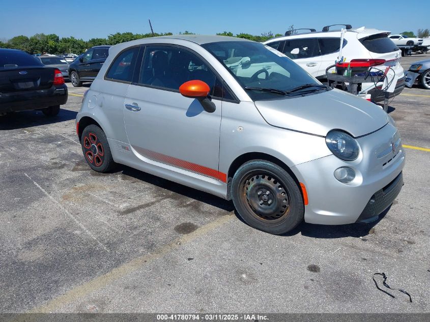 2014 Fiat 500E Battery Electric VIN: 3C3CFFGE7ET245232 Lot: 41780794