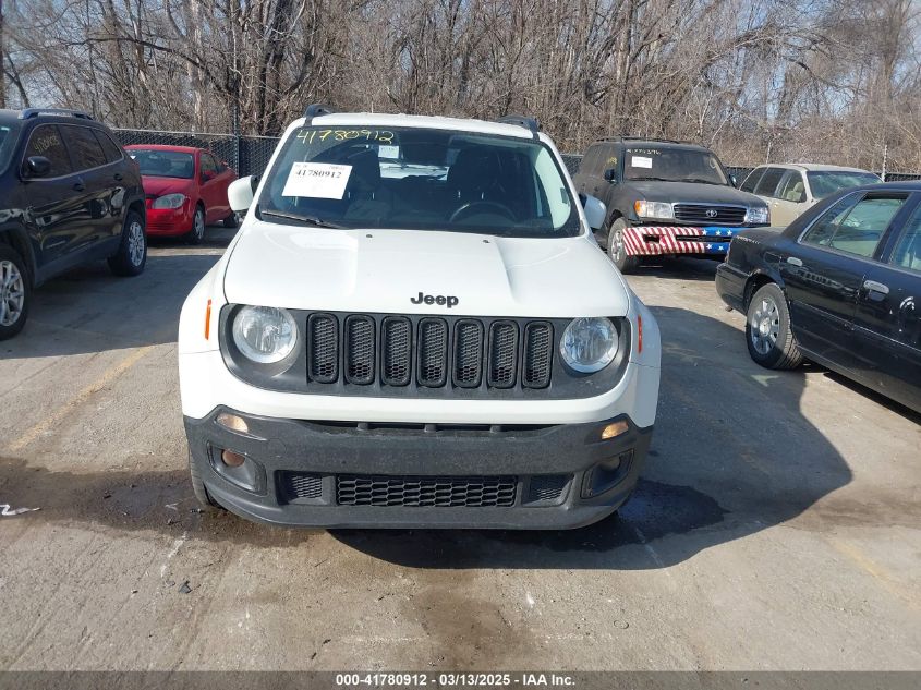 2017 Jeep Renegade Altitude 4X4 VIN: ZACCJBBB9HPG56028 Lot: 41780912