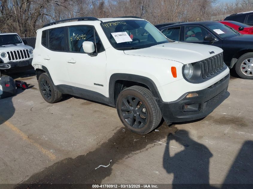 2017 Jeep Renegade Altitude 4X4 VIN: ZACCJBBB9HPG56028 Lot: 41780912