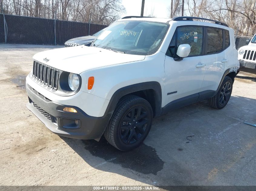 2017 Jeep Renegade Altitude 4X4 VIN: ZACCJBBB9HPG56028 Lot: 41780912