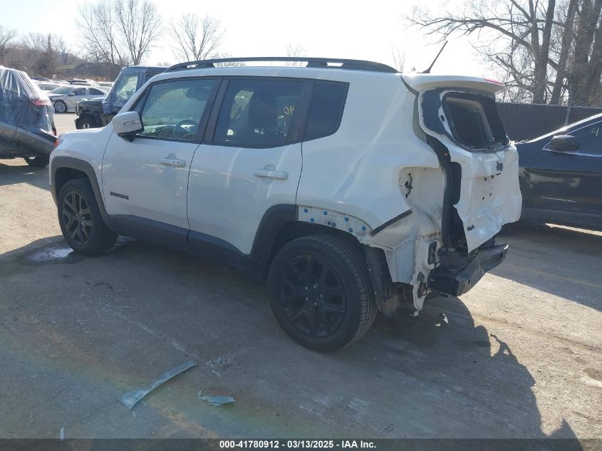 2017 Jeep Renegade Altitude 4X4 VIN: ZACCJBBB9HPG56028 Lot: 41780912