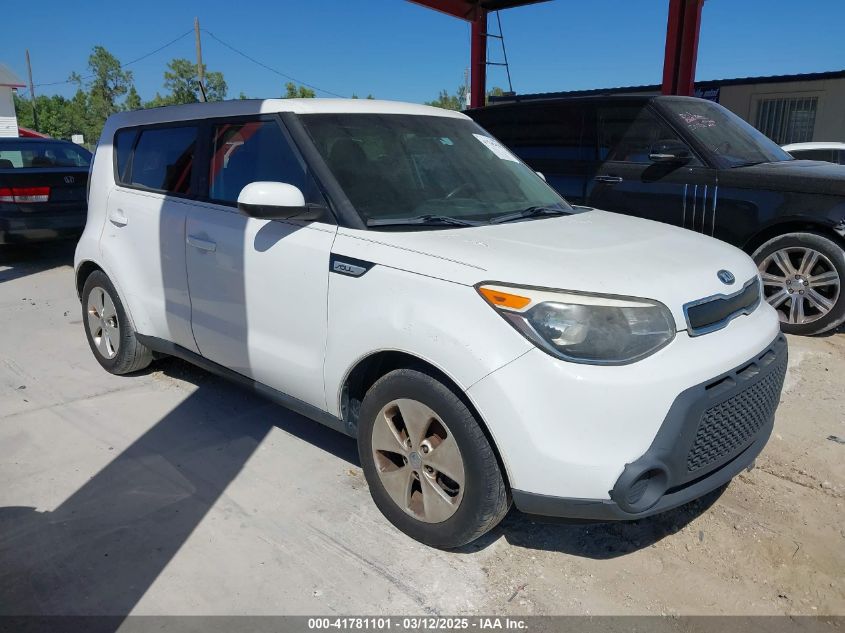 2016 Kia Soul VIN: KNDJN2A20G7378967 Lot: 41781101