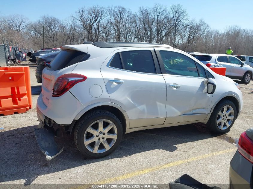 2017 Buick Encore Premium VIN: KL4CJHSB4HB050966 Lot: 41781208