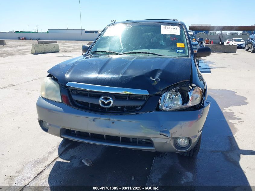 2002 Mazda Tribute Es V6/Lx V6 VIN: 4F2YU09142KM44380 Lot: 41781385