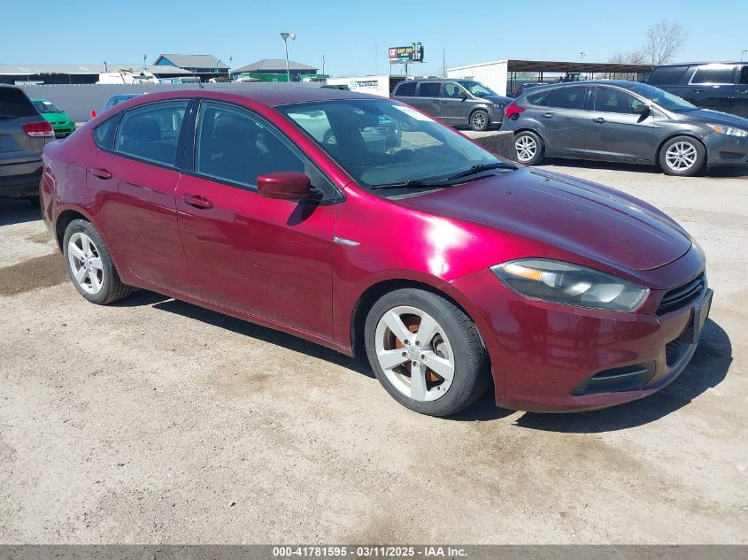 2015 Dodge Dart Sxt VIN: 1C3CDFBB1FD374304 Lot: 41781595