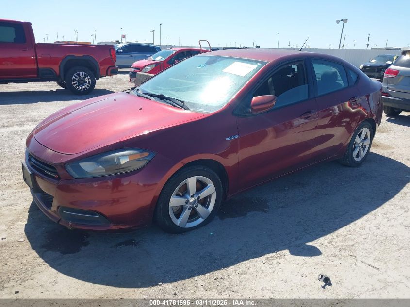 2015 Dodge Dart Sxt VIN: 1C3CDFBB1FD374304 Lot: 41781595