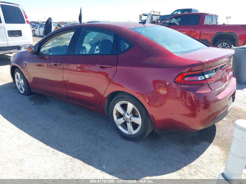 2015 Dodge Dart Sxt VIN: 1C3CDFBB1FD374304 Lot: 41781595