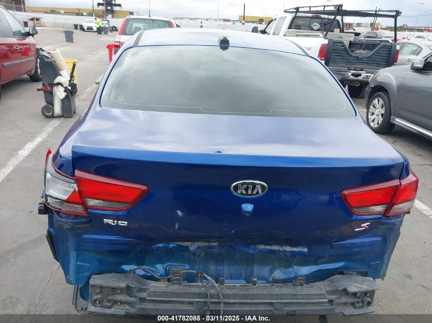 2019 Kia Rio S VIN: 3KPA24AB8KE172275 Lot: 41782085