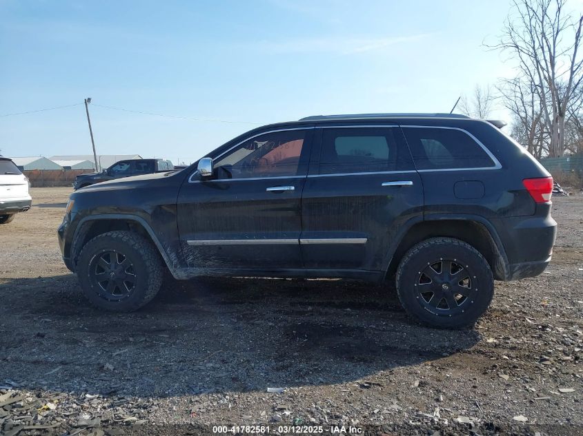 2012 Jeep Grand Cherokee Overland VIN: 1C4RJFCT5CC192242 Lot: 41782581