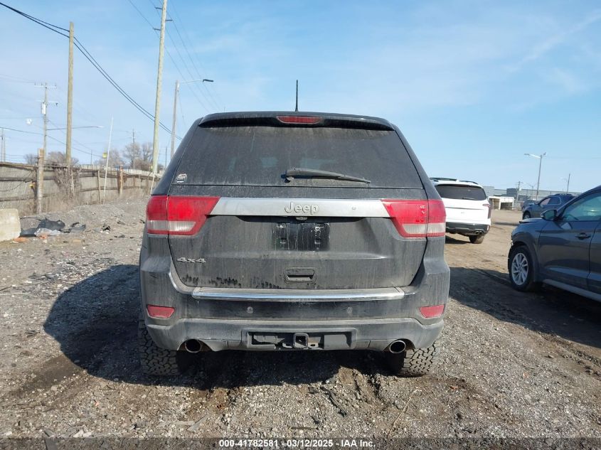 2012 Jeep Grand Cherokee Overland VIN: 1C4RJFCT5CC192242 Lot: 41782581