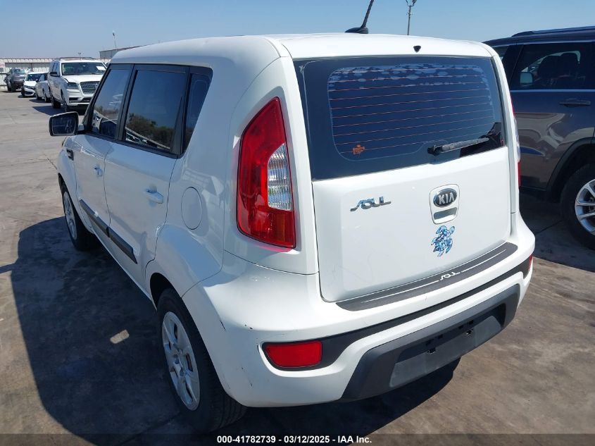 2013 Kia Soul VIN: KNDJT2A52D7568507 Lot: 41782739