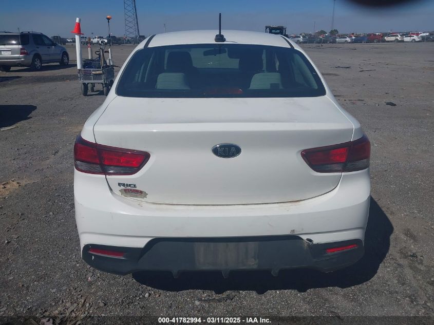 2018 Kia Rio Lx VIN: 3KPA24AB8JE059831 Lot: 41782994