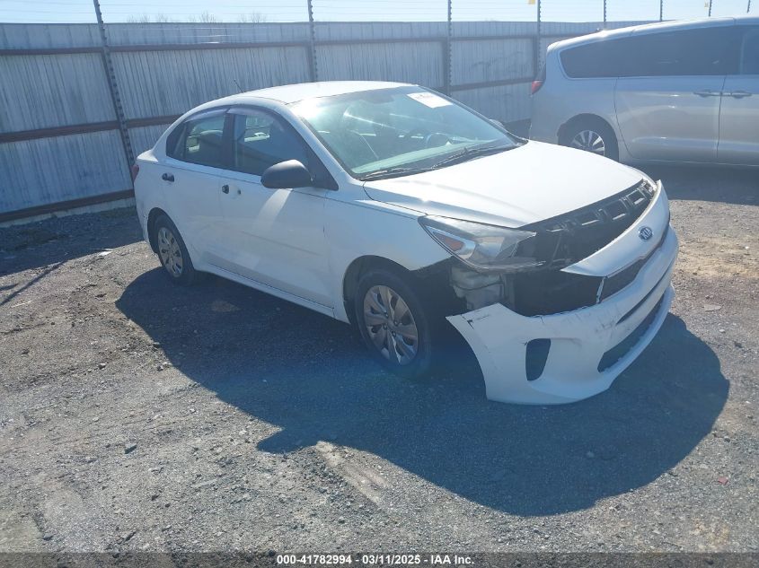 2018 Kia Rio Lx VIN: 3KPA24AB8JE059831 Lot: 41782994